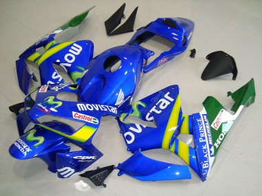CBR 600 RR 03-04 Motorrad Verkleidung - Movistar