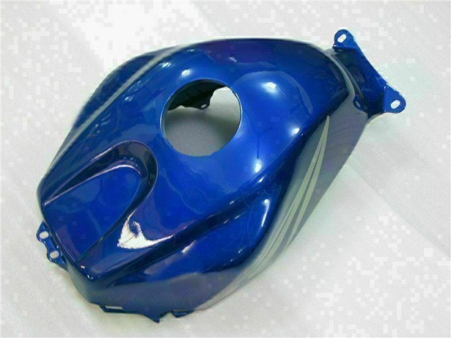 CBR 600 RR 03-04 Motorrad Verkleidungen - Blau mit silberner Flamme CBR 600 RR 03-04 Motorrad Verkleidungen - Blau mit silberner Flamme