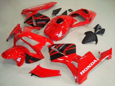 CBR 600 RR 03-04 Motorrad Vollverkleidung - Rot