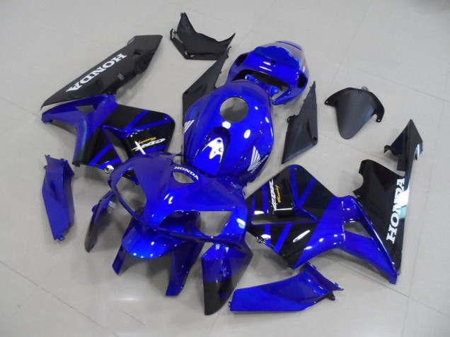 CBR 600 RR 05-06 Motorrad Verkleidung - Blau Schwarz CBR 600 RR 05-06 Motorrad Verkleidung - Blau Schwarz
