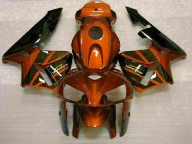 CBR 600 RR 05-06 Motorrad Verkleidung - Orange Schwarz