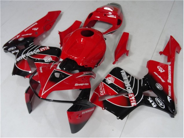 CBR 600 RR 05-06 Motorrad Verkleidung & Plastik - Rot Schwarz CBR 600 RR 05-06 Motorrad Verkleidung & Plastik - Rot Schwarz