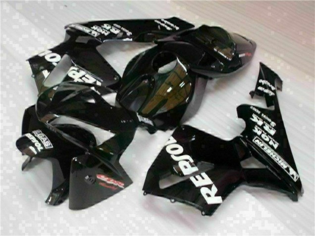 CBR 600 RR 05-06 Motorrad Verkleidung - Schwarz Repsol