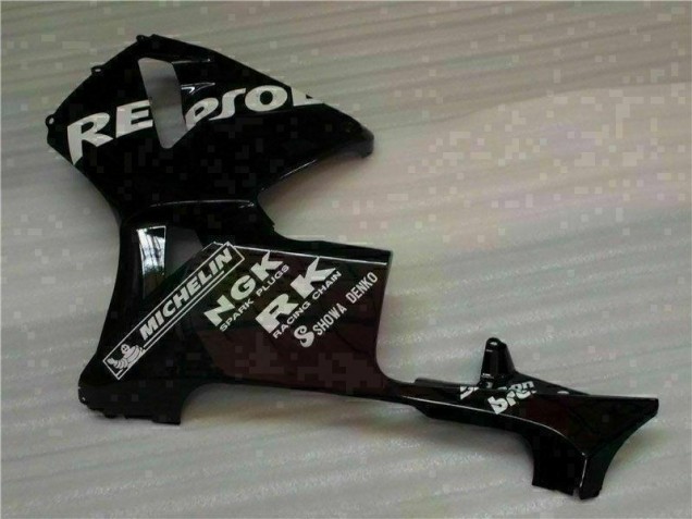 CBR 600 RR 05-06 Motorrad Verkleidung - Schwarz Repsol