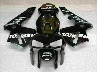 CBR 600 RR 05-06 Motorrad Verkleidung - Schwarz Repsol