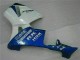 CBR 600 RR 05-06 Motorrad Verkleidung - Weiß Blau