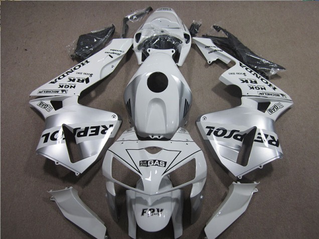 CBR 600 RR 05-06 Motorrad Verkleidung - Weiß Schwarz Repsol CBR 600 RR 05-06 Motorrad Verkleidung - Weiß Schwarz Repsol