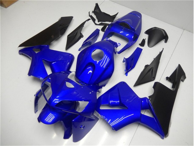 CBR 600 RR 05-06 Motorrad Verkleidungen - Blau Schwarz