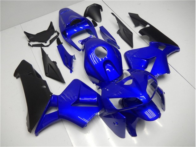 CBR 600 RR 05-06 Motorrad Verkleidungen - Blau Schwarz