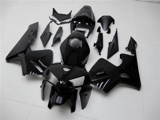 CBR 600 RR 05-06 Motorrad Verkleidungen - Glänzend Schwarz CBR 600 RR 05-06 Motorrad Verkleidungen - Glänzend Schwarz