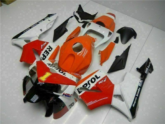 CBR 600 RR 05-06 Motorrad Verkleidungen - Orange Repsol CBR 600 RR 05-06 Motorrad Verkleidungen - Orange Repsol