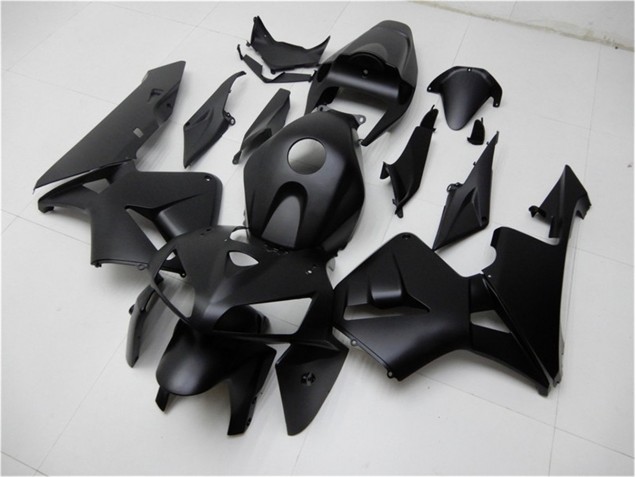 CBR 600 RR 05-06 Motorrad Verkleidungen & Plastik - Matt Schwarz CBR 600 RR 05-06 Motorrad Verkleidungen & Plastik - Matt Schwarz