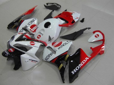 CBR 600 RR 05-06 Motorrad Verkleidungen - Rot Konica