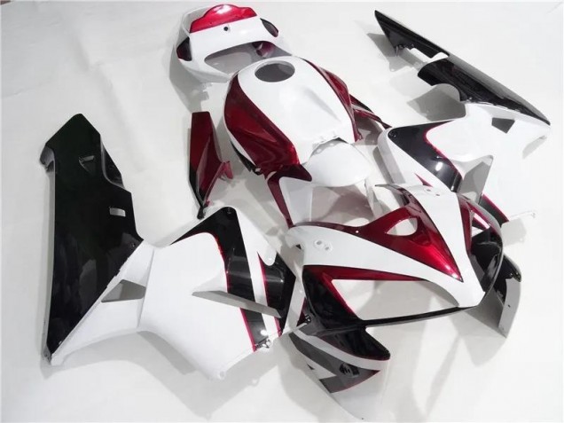 CBR 600 RR 05-06 Motorrad Verkleidungen - Rot Weiß Schwarz CBR 600 RR 05-06 Motorrad Verkleidungen - Rot Weiß Schwarz