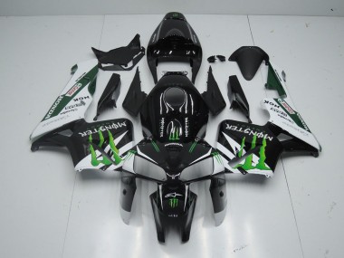 CBR 600 RR 05-06 Motorrad Verkleidungen - Schwarz Monster