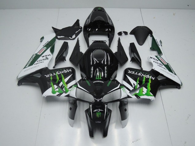 CBR 600 RR 05-06 Motorrad Verkleidungen - Schwarz Monster CBR 600 RR 05-06 Motorrad Verkleidungen - Schwarz Monster