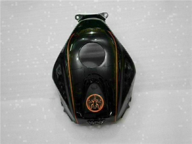CBR 600 RR 05-06 Motorrad Verkleidungen - Schwarz Orange BACARDI CBR 600 RR 05-06 Motorrad Verkleidungen - Schwarz Orange BACARDI