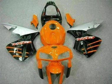 CBR 600 RR 05-06 Motorrad Verkleidungen - Schwarz Orange