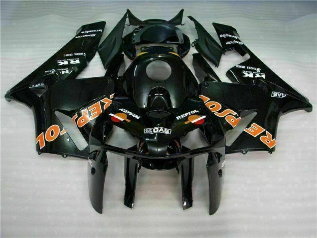 CBR 600 RR 05-06 Motorrad Verkleidungen - Schwarz Repsol CBR 600 RR 05-06 Motorrad Verkleidungen - Schwarz Repsol