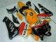 CBR 600 RR 05-06 Motorrad Vollverkleidung - Orange Schwarz Repsol CBR 600 RR 05-06 Motorrad Vollverkleidung - Orange Schwarz Repsol