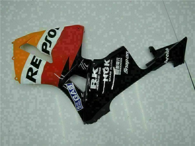 CBR 600 RR 05-06 Motorrad Vollverkleidung - Orange Schwarz Repsol CBR 600 RR 05-06 Motorrad Vollverkleidung - Orange Schwarz Repsol