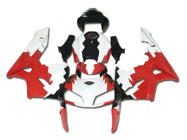 CBR 600 RR 05-06 Motorrad Vollverkleidung - Rot Weiß Schwarz CBR 600 RR 05-06 Motorrad Vollverkleidung - Rot Weiß Schwarz