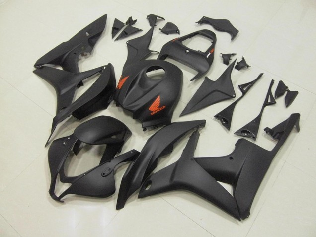 CBR 600 RR 07-08 Motorrad Verkleidung - Matt Schwarz CBR 600 RR 07-08 Motorrad Verkleidung - Matt Schwarz
