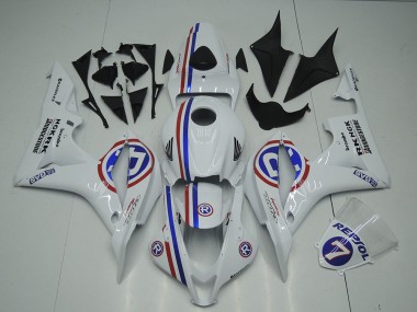 CBR 600 RR 07-08 Motorrad Verkleidung - Weiß