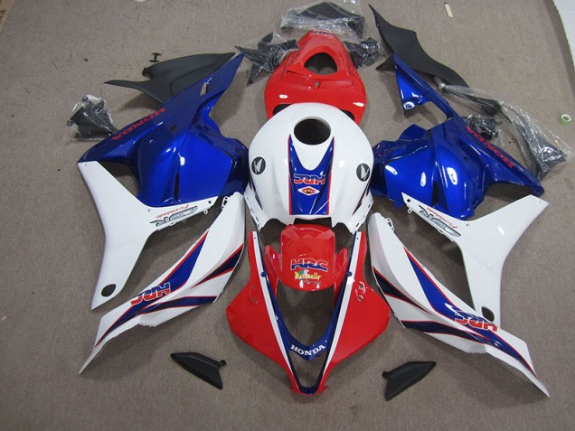 CBR 600 RR 09-12 Motorrad Verkleidung - Rot Weiß Blau HRC CBR 600 RR 09-12 Motorrad Verkleidung - Rot Weiß Blau HRC