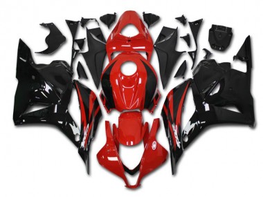 CBR 600 RR 09-12 Motorrad Verkleidungen Komplett Sets - Rot Schwarz