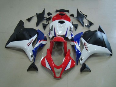 CBR 600 RR 09-12 Motorrad Verkleidungen - Rot Weiß Schwarz