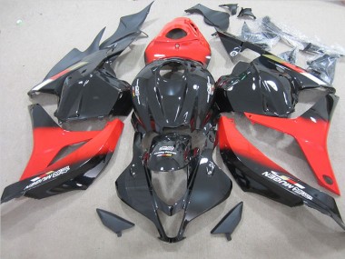 CBR 600 RR 09-12 Motorrad Verkleidungen - Schwarz Rot