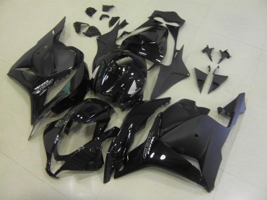 CBR 600 RR 09-12 Motorrad Verkleidungen - Schwarzer OEM Stil