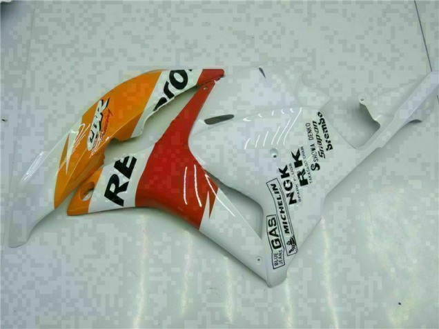 CBR 600 RR 09-12 Motorrad Verkleidungen - Weiß Orange Repsol CBR 600 RR 09-12 Motorrad Verkleidungen - Weiß Orange Repsol