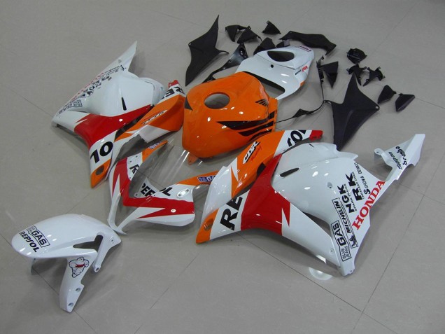 CBR 600 RR 09-12 Motorrad Verkleidungen - Weiß Repsol CBR 600 RR 09-12 Motorrad Verkleidungen - Weiß Repsol