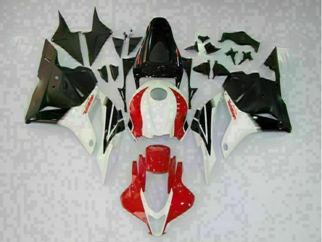 CBR 600 RR 09-12 Motorrad Verkleidungen - Weiß Schwarz Rot CBR 600 RR 09-12 Motorrad Verkleidungen - Weiß Schwarz Rot