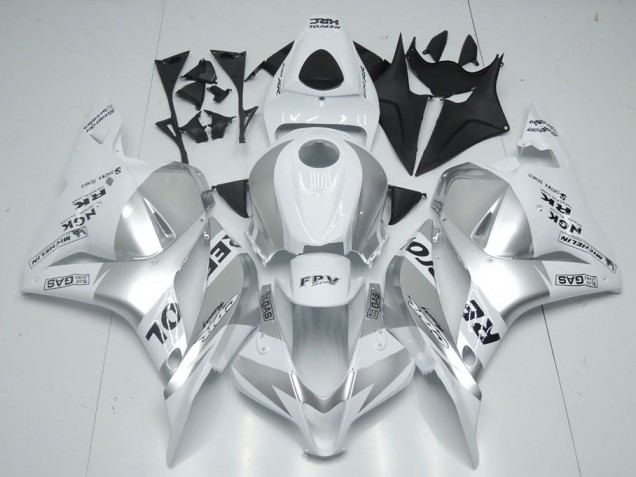 CBR 600 RR 09-12 Motorrad Verkleidungen - Weiß Silber Repsol CBR 600 RR 09-12 Motorrad Verkleidungen - Weiß Silber Repsol