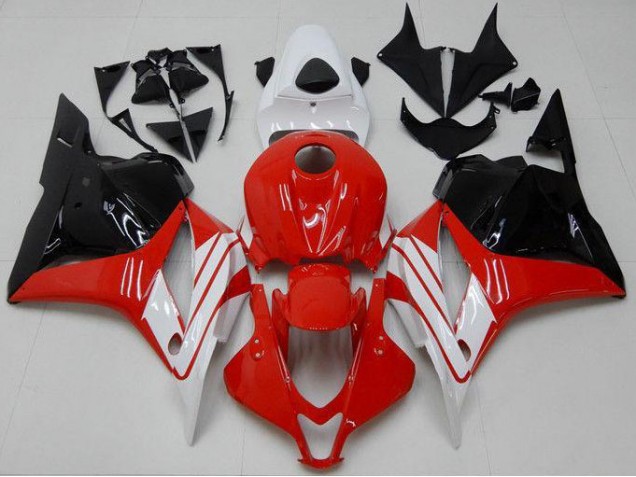 CBR 600 RR 09-12 Motorrad Vollverkleidung - Rot Weiß Schwarz CBR 600 RR 09-12 Motorrad Vollverkleidung - Rot Weiß Schwarz