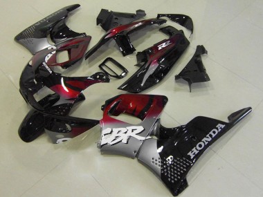 CBR 900 RR 893 96-97 Motorrad Verkleidungen - Rot Schwarz Silber