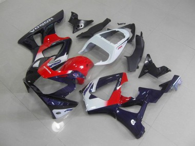 CBR 900 RR 929 00-01 Motorrad Verkleidungen - Rot Lila Schwarz