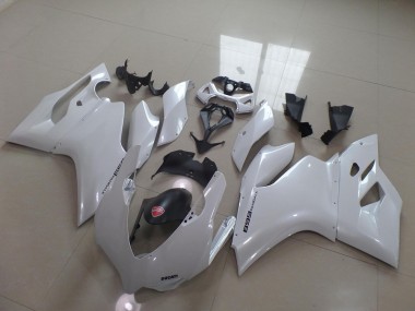 Ducati 1199 11-14 Motorrad Verkleidungen - Perl Weiß