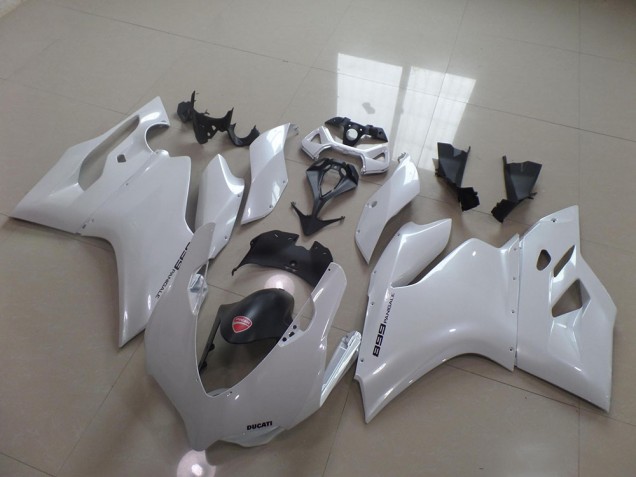 Ducati 1199 11-14 Motorrad Verkleidungen - Perl Weiß Ducati 1199 11-14 Motorrad Verkleidungen - Perl Weiß