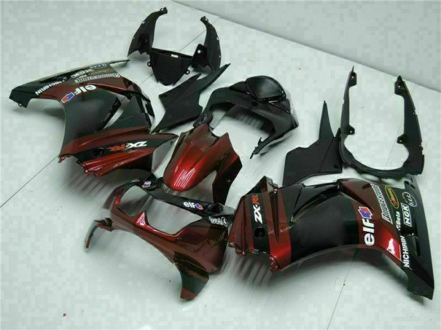 EX250 08-12 Motorrad Verkleidung - Schwarz EX250 08-12 Motorrad Verkleidung - Schwarz