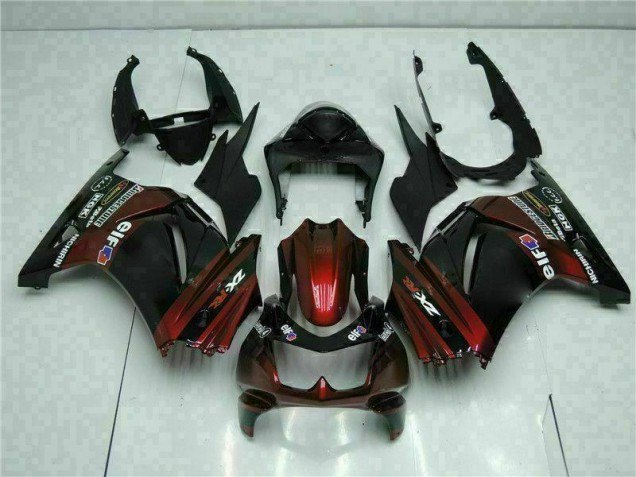 EX250 08-12 Motorrad Verkleidung - Schwarz EX250 08-12 Motorrad Verkleidung - Schwarz