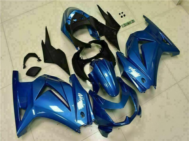 EX250 08-12 Motorrad Verkleidungen - Blau Schwarz Weiß Ninja EX250 08-12 Motorrad Verkleidungen - Blau Schwarz Weiß Ninja