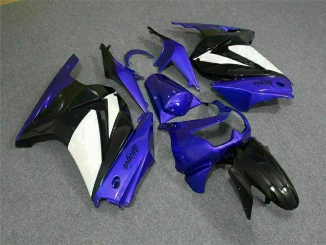 EX250 08-12 Motorrad Verkleidungen - Blau Weiß Schwarz Ninja EX250 08-12 Motorrad Verkleidungen - Blau Weiß Schwarz Ninja