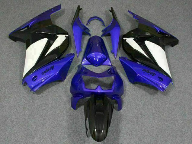 EX250 08-12 Motorrad Verkleidungen - Blau Weiß Schwarz Ninja EX250 08-12 Motorrad Verkleidungen - Blau Weiß Schwarz Ninja