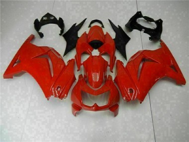 EX250 08-12 Motorrad Verkleidungen - Rot
