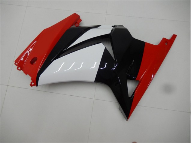 EX250 08-12 Motorrad Verkleidungen - Rot Schwarz Weiß EX250 08-12 Motorrad Verkleidungen - Rot Schwarz Weiß