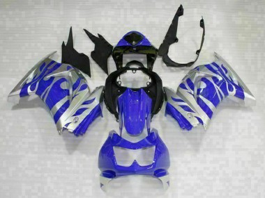 EX250 08-12 Motorrad Verkleidungen - Schwarz Blau